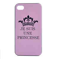 Imperial Crown Pattern PC Hard Case for iPhone 4/4S