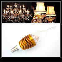 HRY 3W E14 300-350LM LED Candle Lights LED Light Bulbs(220V)