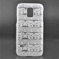 Elephant Pattern PC Material Phone Case for Galaxy S5mini/S6/S6 edge/S6 edge