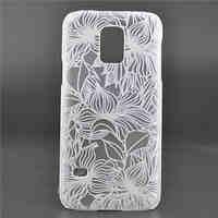 Lotus Leaf Pattern PC Material Phone Case for Galaxy S5mini/S6/S6 edge/S6 edge