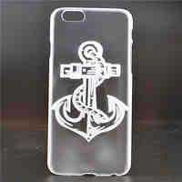 Anchors Pattern PC Material Phone Case for iPhone 6