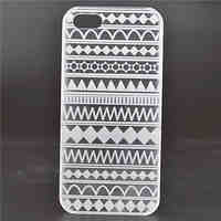 Checkered Stripes Pattern PC Material Phone Case for iPhone 5/5S