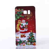 Christmas Old Man Pattern PC Hard Case for Multiple Samsung Galaxy S3/S4/S5/S6/S6 Edge/S6 Edge Plus