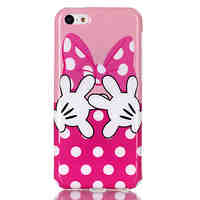 Finger  Pattern TPU Soft Case for iPhone 5C