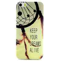 Dreamcatcher Pattern TPU Material Phone Case for iPhone 5/5S