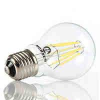 MORSEN1pcs 6W A60 E27 Led Filament Bulb Clear Grass Edison Light Bulbs Indoor led Lighting 110/240V Filament Lamp