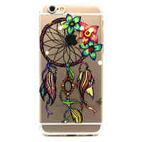 Flower dream catcher Pattern TPU Relief Back Cover Case for iPhone 6/iPhone 6S