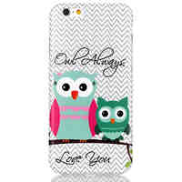 Owl Pattern TPU  Back Cover Case for iPhone 6/iPhone 6S