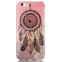 Feather Dreamcatcher Pattern TPU  Back Cover Case for iPhone 6/iPhone 6S