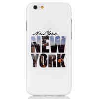 Color newYork Pattern TPU  Back Cover Case for iPhone 6/iPhone 6S