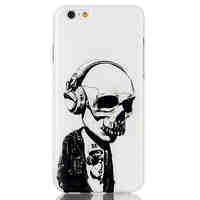 Human skeleton  Pattern TPU  Back Cover Case for iPhone 6/iPhone 6S