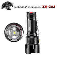 3 Mode 1200 Lumens LED Flashlight  Adjustable Focus LED Cree XM-L T6