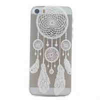 White Campanula Pattern Hard Back Case for iPhone 5/5S