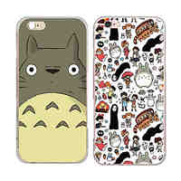 MAYCARI Totoro in Cartoon Transparent TPU Back Case for iPhone 6/iphone 6S(Assorted Colors)