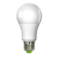 A60 E27 12W(=Incan 100W) CRI>80 COB LED 1200LM 3000K Warm White Light LED Globe Bulb (AC 100-240V)