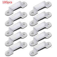 100pcs Silicon Clip for Fixing 5050 5630 300 LED 5M 16.4FT RGB Single Color LED Strip lights