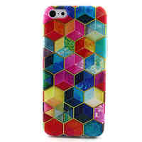 Geometry Pattern TPU Case for iPhone 5C