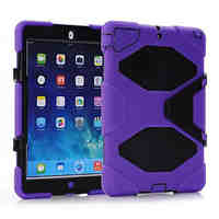 Fashion Defender Case Waterproof Shockproof Case PCSilicone Hybrid Case Cover For iPad Air Retina