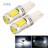 2PCS T10 8W 800lm 4-COB LED 6000K White Light LED Car Bulb Light (DC 12V)