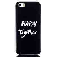 Happy together Pattern TPU Phone Case for iPhone 5/iPhone 5S