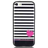 Love Pattern TPU Phone Case for iPhone 5C