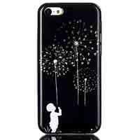 Dandelion Pattern TPU Phone Case for iPhone 5C