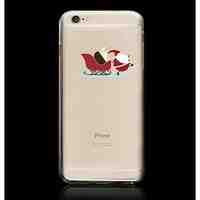 Santa Claus Pattern TPU Soft Phone Case for iPhone 5/5S