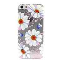 White Pattern TPU Soft Phone Case for iPhone 5/5S