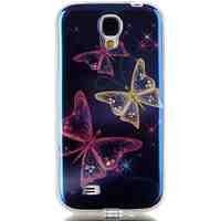 Butterfly TPU Pattern Back Cover Mobile Phone Protection Shell for Samsung Galaxy S4/S5/S6/S6 Edge/S6 Edge Plus