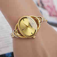 Woman Leather Belt Wrist Watch