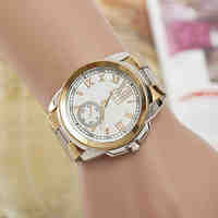 Woman And Men Rome Digital Alloy Wrist Watch