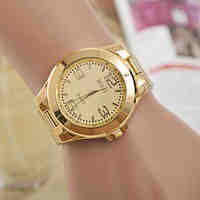 Woman And Men Rome Alloy Wrist Watch