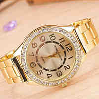 Woman And Men Diamond Wrist Watch