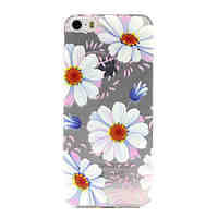 Sunflower Pattern TPU Phone Case For iPhone 5/5S