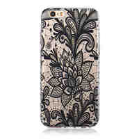 Mandala Pattern Transparent TPU Soft Case for iPhone 6/iPhone 6S