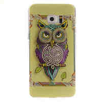 Owl Pattern TPU Back Cover Case for Samsung Galaxy S6/S6 Edge/S6 Edge Plus
