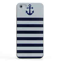 Blue stripes Pattern Hard Case for iPhone 5/5S