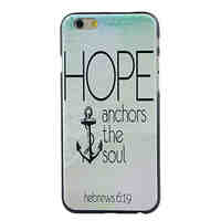 Hope Hope Pattern  Hard Case for iPhone 6/6S