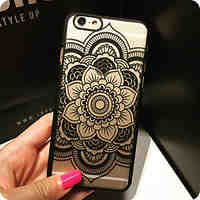 Mandala Pattern PC Hard Cover Case for iPhone 6 Plus/iPhone 6s Plus