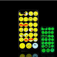 Cartoon Pattern Glow in the Dark Hard Plastic Back Cover for iPhone 5 for iPhone 5s Case