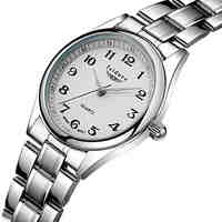 Women's Water Resistant Japan Movement Stainless Steel Watch
