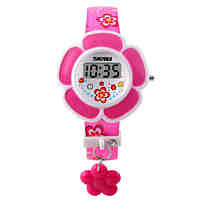 SkmeiChildren Fashion LED Wrist Watch PU Strap Assorted Colors