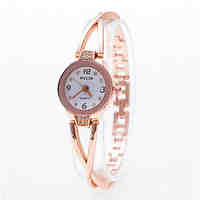 Women's Fashionable Style Alloy Analog Quartz Bracelet Watch