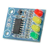 12V 4 LED Battery Indicator Board - Deep Blue