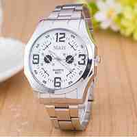 Woman Black And White Wrist  Watch