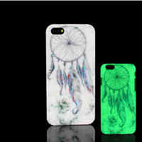 Infiniti Dreamcatcher Pattern Glow in the Dark Hard Plastic Back Cover for iPhone 5 for iPhone 5s Case