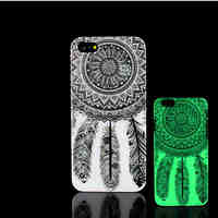 Infiniti Dreamcatcher Pattern Glow in the Dark Hard Plastic Back Cover for iPhone 5 for iPhone 5s Case