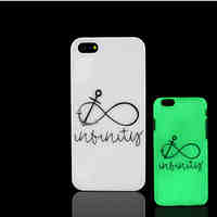 Anchors Pattern Glow in the Dark Hard Plastic Back Cover for iPhone 5 for iPhone 5s Case