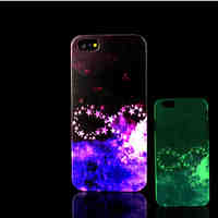 Infinity Pattern Glow in the Dark Hard Plastic Back Cover for iPhone 5 for iPhone 5s Case