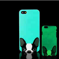 Pug Dog Pattern Glow in the Dark Hard Plastic Back Cover for iPhone 5 for iPhone 5s Case